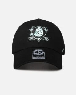 '47 BRAND 47 Brand Anaheim Ducks 47 Clean Up Strapback Black/Turquoise