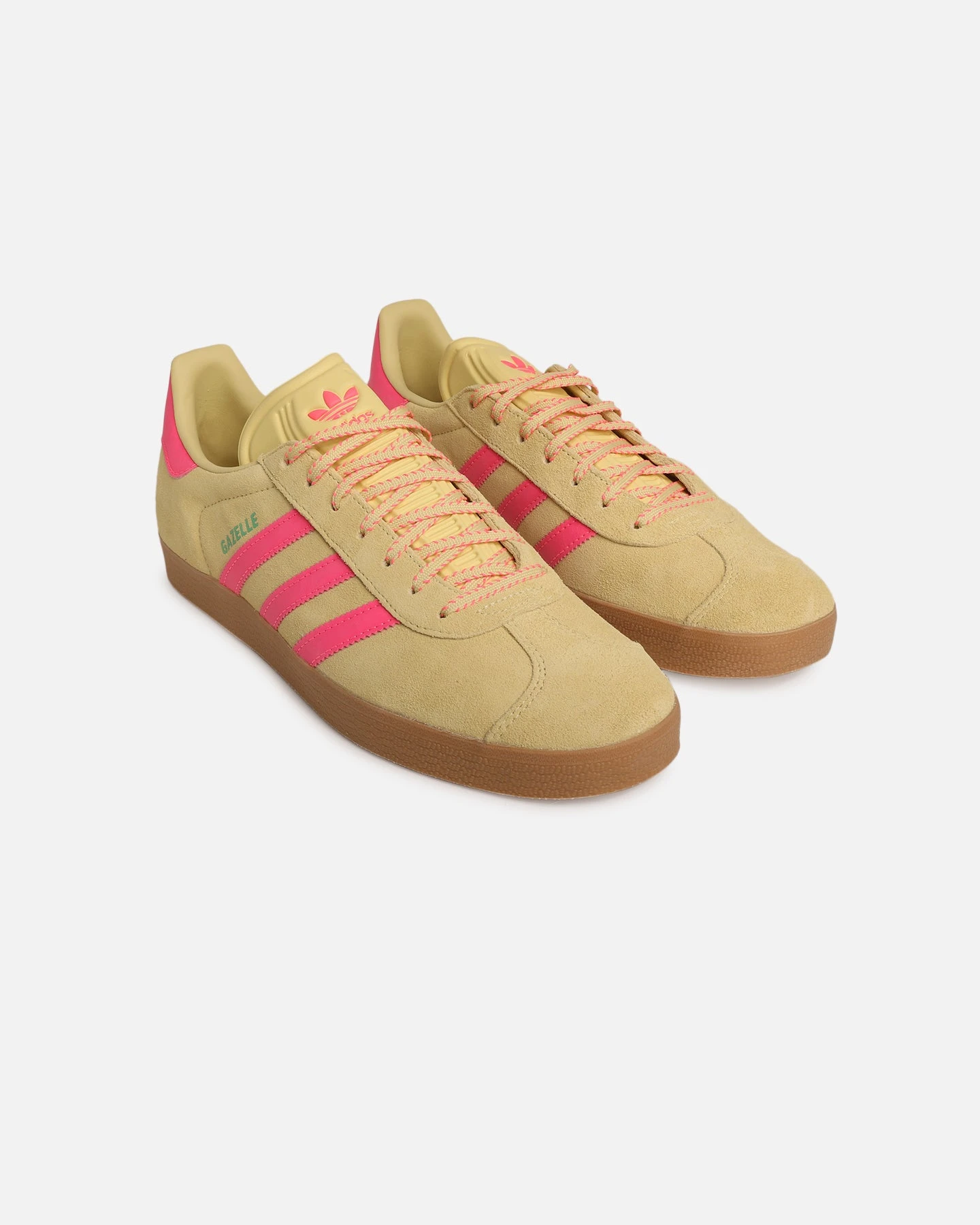 Adidas Women's Gazelle Yellow 4 Adidas Women's Gazelle Yellow - Image 2