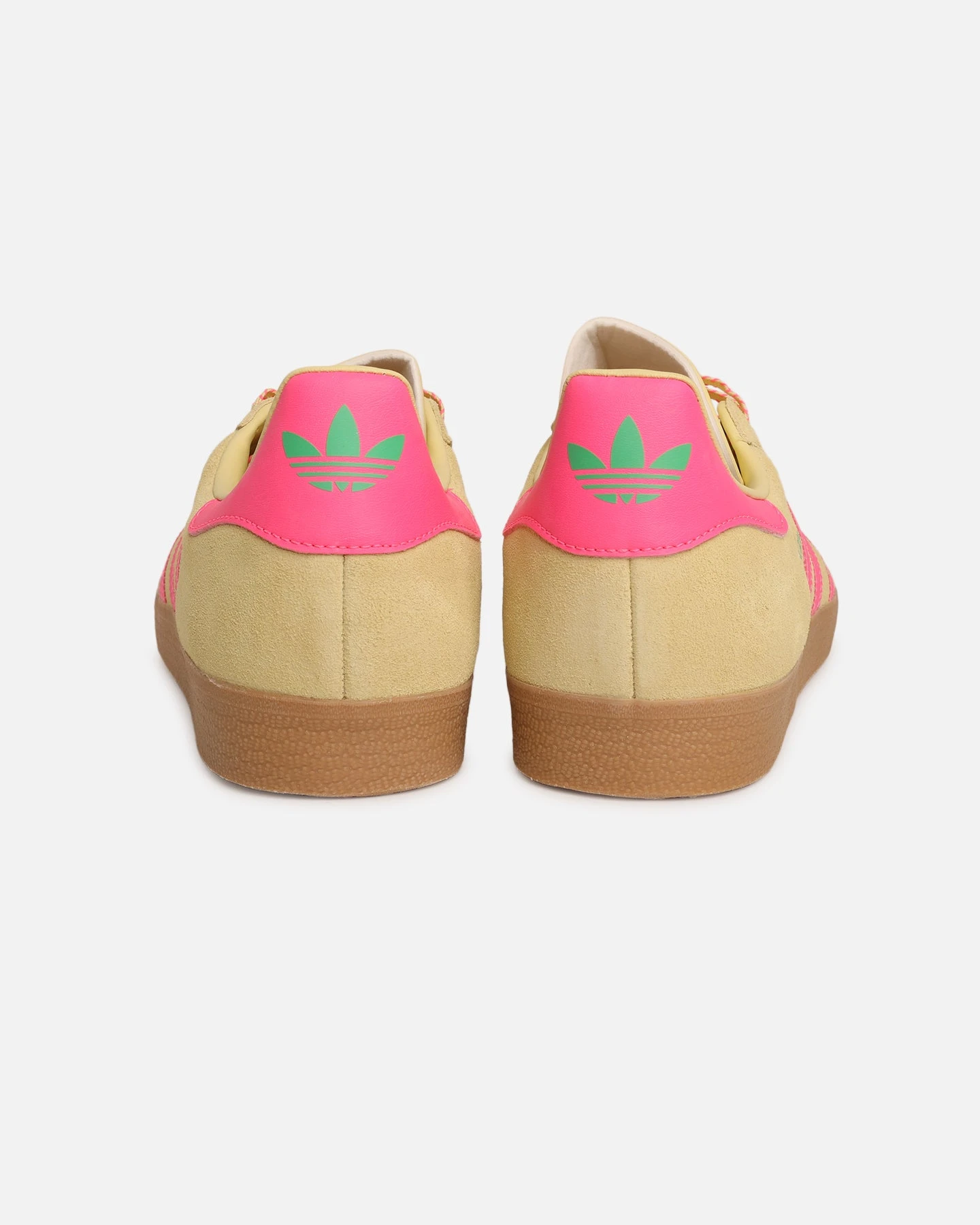 Adidas Women's Gazelle Yellow 5 Adidas Women's Gazelle Yellow - Image 3