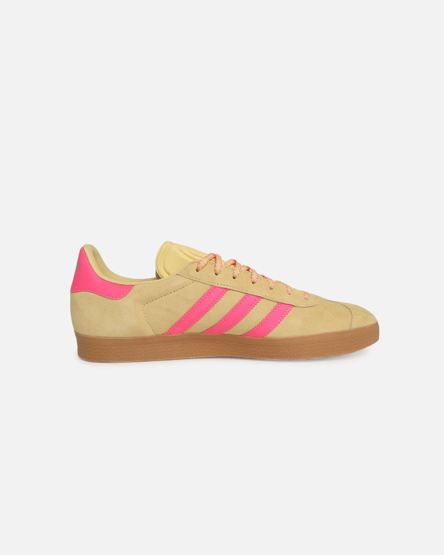 Adidas Women's Gazelle Yellow 6 Adidas Women's Gazelle Yellow - Image 4